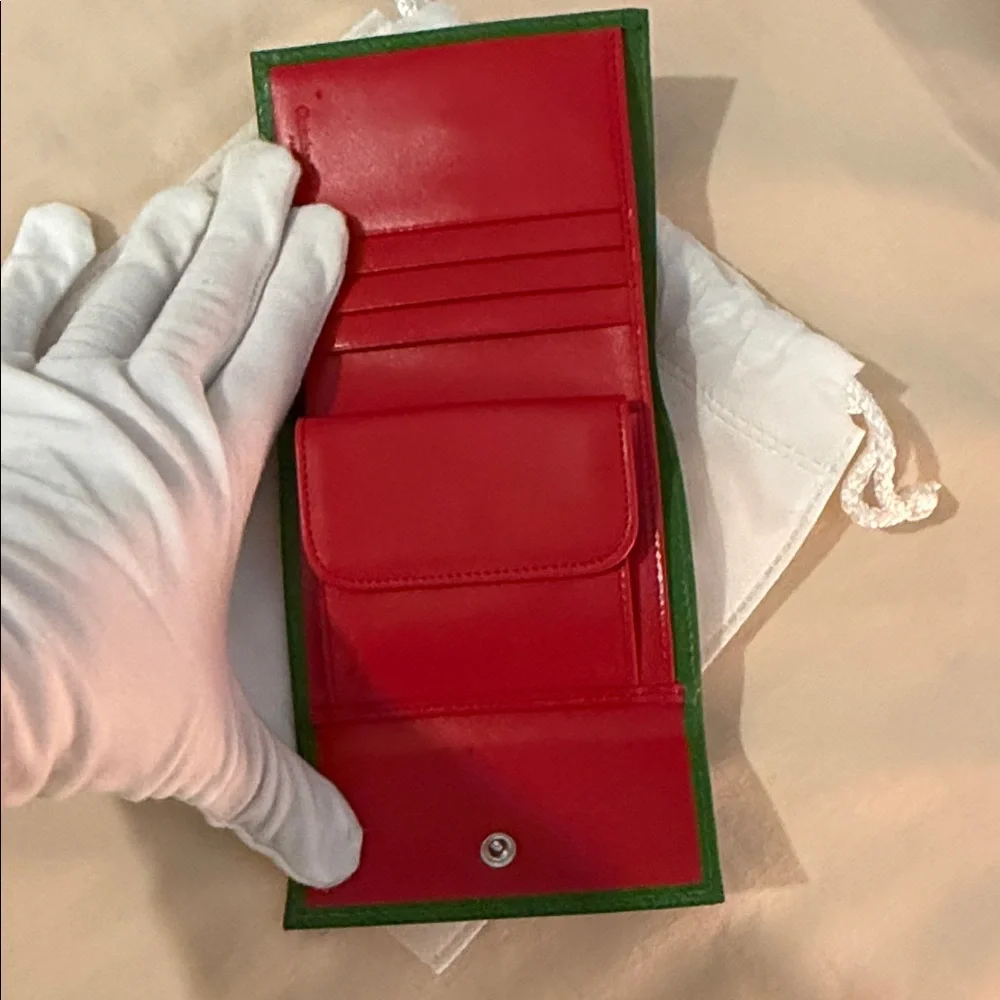 Authentic Christian Dior Trotter 1 Trifold Wallet